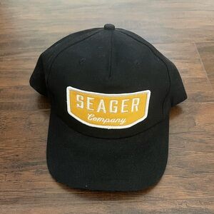 Seager Company Black Cap